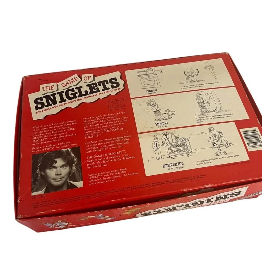 The Game of Sniglets HBO Comedy Series Not Necessarily The News 1990 COMPLETE